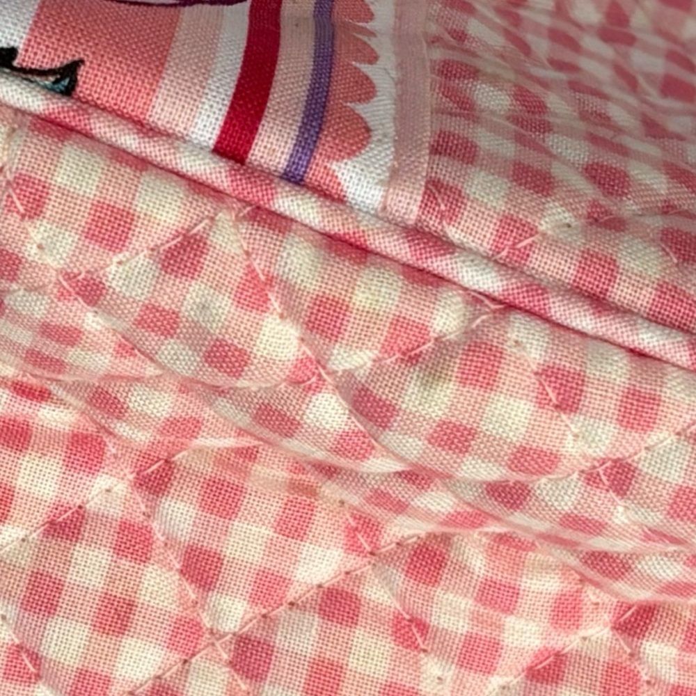Vera Bradley
Frannie Crescent Crossbody Bag in Hello Kitty Gingham - Picture 11 of 13